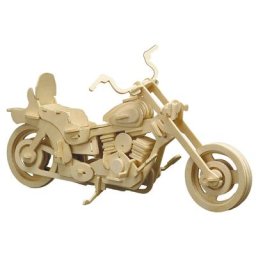 Kit créatif maquette en bois ""moto"", 30 x 18 cm