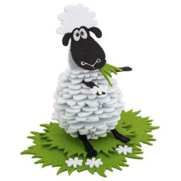 Kit créatif en feutrine ""mouton