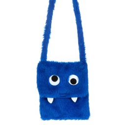Sac à main ""monstre"", bleu