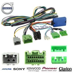 COMMANDE VOLANT VOLVO XC90 2004-2014 - Pour KENWOOD SANS AMPLI