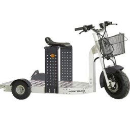 Scooteur de service, longueur 1750 mm, sans autorisation de circulation routière