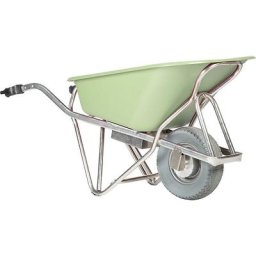 MATADOR Brouette électrique PROFI-MAX, benne en polyéthylène HD de 90 l, vert, à partir de 2 pièces