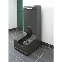 Heute Appareil de nettoyage à sec des semelles SOLAMAT, longueur 600 mm, gris graphite