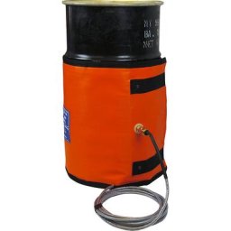Enveloppe chauffante pour jerrycan/fût ATEX ECO, conteneurs de 25 - 30 litres, 90 W, silicone, max. 40 °C, IP54