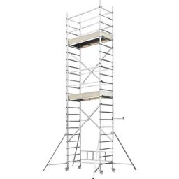 HYMER Échafaudage modulaire ALUPRO CONCEPT, module 1+2+3, hauteur de plancher 4,65 m, longueur plate-forme 1,58 m