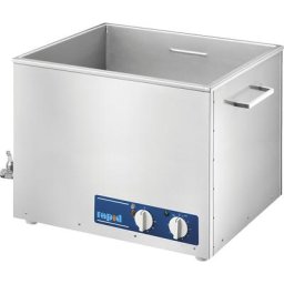 Appareil à ultrasons avec cuve oscillante en inox, capacité 90 l, avec couvercle