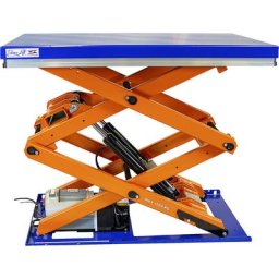 Edmolift Table élévatrice compacte, force 1000 kg, L x l plate-forme 1300 x 800 mm, plage de levée 320 - 1920 mm