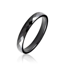 Bague Pilar Petite Ceramique Noir Céramique
