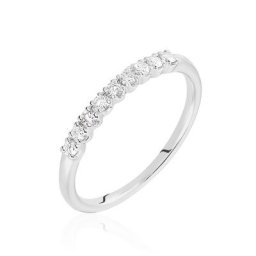 Alliance Eloise Or Blanc Diamant