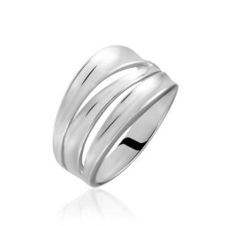 Bague Edwyna Argent Blanc