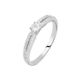 Bague Solitaire Katalina Or Blanc Diamant