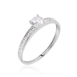 Bague Harem Or Blanc Oxyde