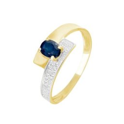 Bague Taila Or Jaune Saphir