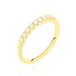 Alliance Eloise Or Jaune Diamant