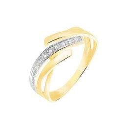 Bague Nermine Or Jaune Diamant