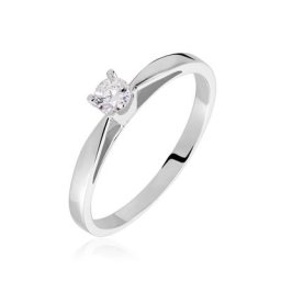 Bague Solitaire Celina Or Blanc Diamant
