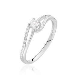 Bague Antigone Or Blanc Diamant