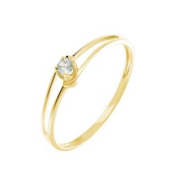 Bague Veroucha Or Jaune Topaze