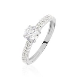Bague Dayna Or Blanc Oxyde De Zirconium