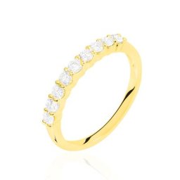 Alliance Eloise Or Jaune Diamant