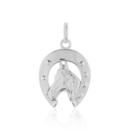 Pendentif Dua Argent Blanc