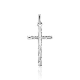 Pendentif Desilia Ciselée Argent Blanc