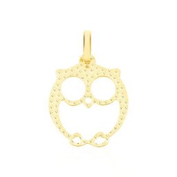Pendentif Ilies Hibou Or Jaune