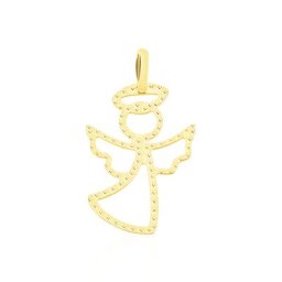 Pendentif Estrellita Ange Aureole Or Jaune