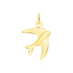 Pendentif Illide Hirondelle Or Jaune