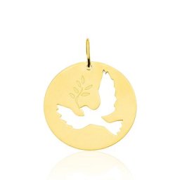 Pendentif Anny Colombe Or Jaune