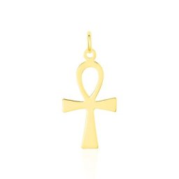Pendentif Basilissa Croix De Vie Or Jaune