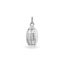 Pendentif Ruveyda Argent Blanc