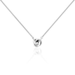 Collier Leonitia Argent Blanc