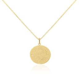 Collier Astro Plaqué Or