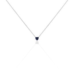 Collier Kelvyn Argent Blanc Oxyde
