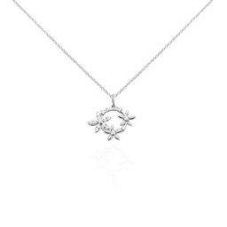 Collier Elinia Argent Blanc Oxyde De Zirconium