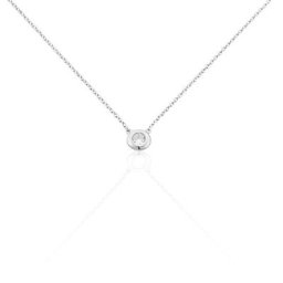 Collier Argent Laureano Oxydes De Zirconium
