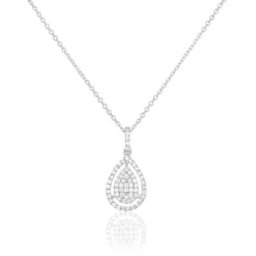 Collier Izia Or Blanc Diamant