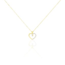 Collier Rhodia Or Jaune Diamant