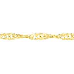 Chaîne Imanie Maille Singapour Or Jaune