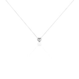 Collier Purete Or Blanc Diamant