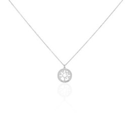 Collier Argent Blanc Vroon
