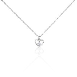 Collier Argent Sabino Oxydes De Zirconium