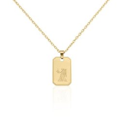Collier Plaqué Or Quintien