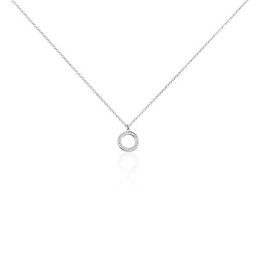 Collier Prisco Argent Oxyde De Zirconium