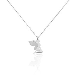 Collier Fanila Argent Blanc