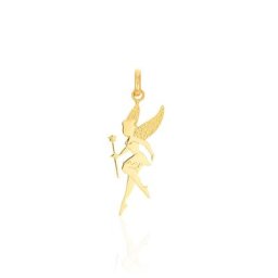 Pendentif Heliciane Fee Or Jaune