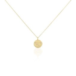 Collier Iago Plaqué Or Oxydes De Zirconium