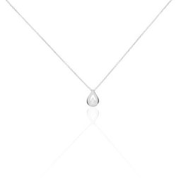 Collier Purete Or Blanc Diamant