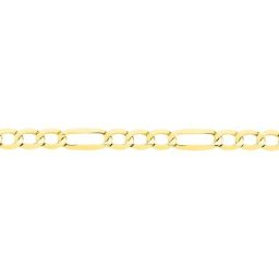 Chaîne Cameo Maille Alternee 1/3 Or Jaune